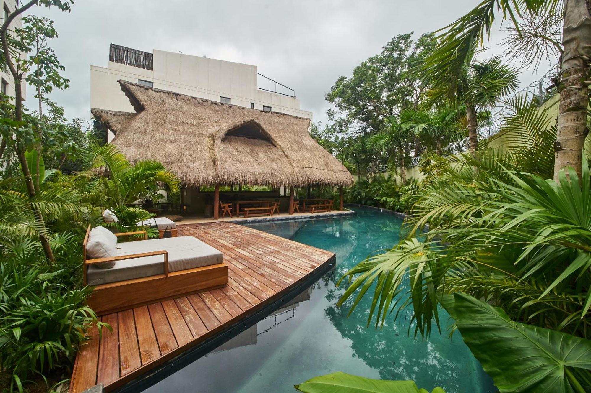 Dhalia - Private Roof With Pool & Beach Club Access Tulum Extérieur photo