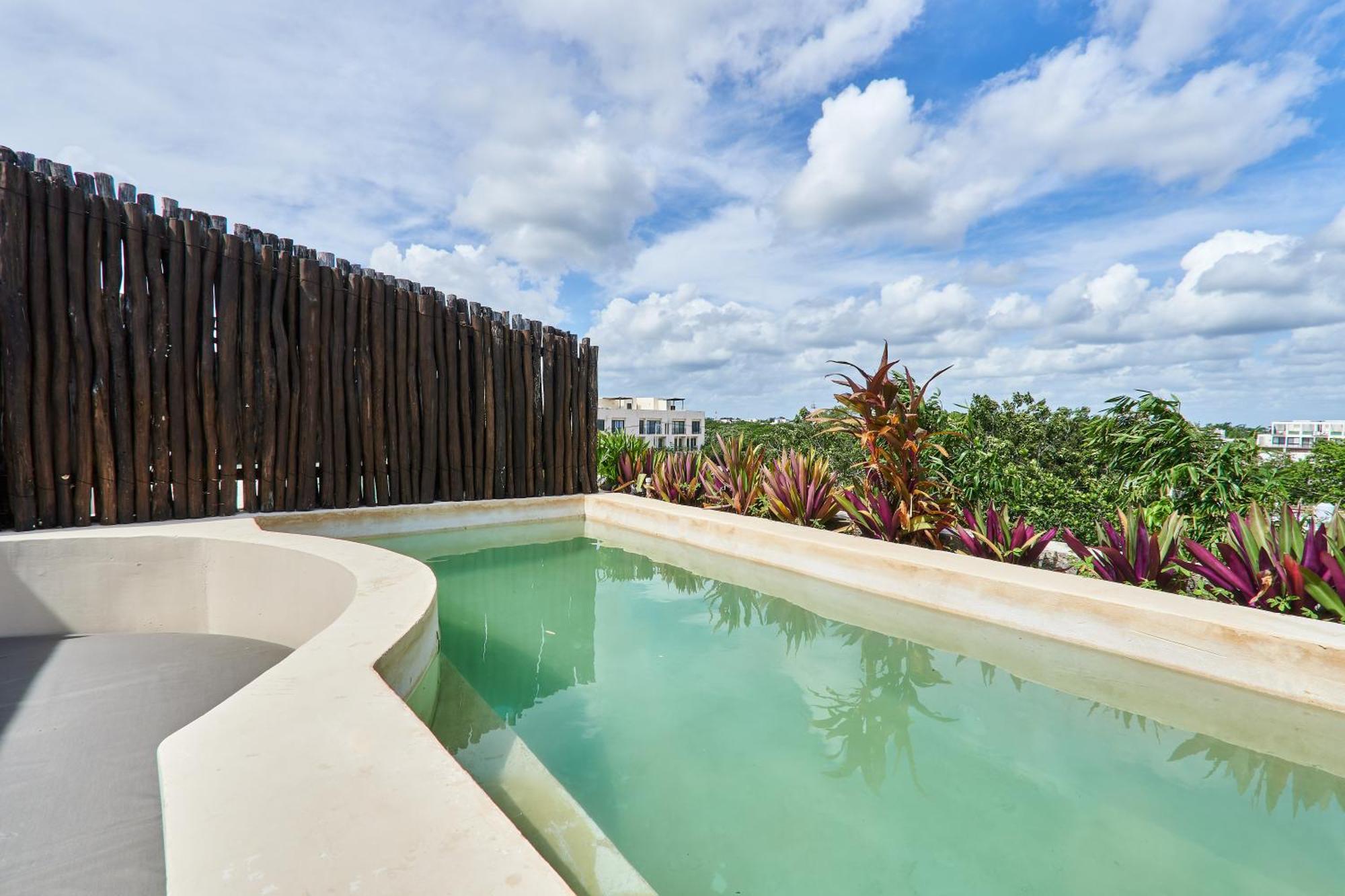 Dhalia - Private Roof With Pool & Beach Club Access Tulum Extérieur photo